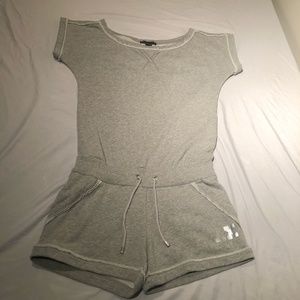 A/X Light Grey Cotton Romper